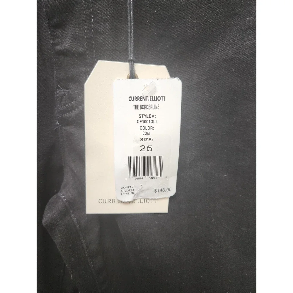 Current Elliott The Skinny The Borderline Black Jeans Size 25
